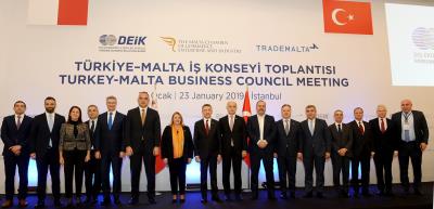 TÜRKİYE-MALTA İŞ KONSEYİ TOPLANTISI, 23 OCAK 2019, İSTANBUL