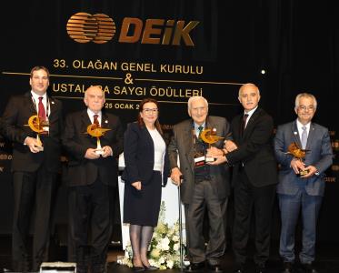 DEİK OLAĞAN GENEL KURULU & USTALARA SAYGI ÖDÜL TÖRENİ, 25 OCAK 2020, İSTANBUL