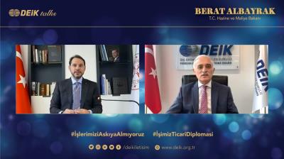 DEİK TALKS: T.C. MALİYE VE HAZİNE BAKANIMIZ SAYIN BERAT ALBAYRAK İLE ÖZEL